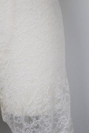 Chantal Thomass 1990s Ivory Floral Lace Boyshort – S