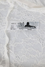 Chantal Thomass 1990s Ivory Floral Lace Boyshort – S