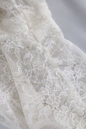 Chantal Thomass 1990s Ivory Floral Lace Boyshort – S