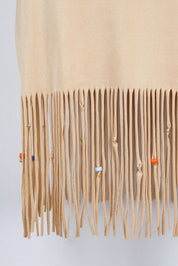 Dolce & Gabbana Beachwear Tan Fringe Dress – As Is – S/M