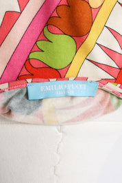 Emilio Pucci Printed Cropped Tee – M