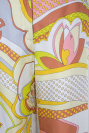 Emilio Pucci 1960s 100% Silk Yellow Pants – XS