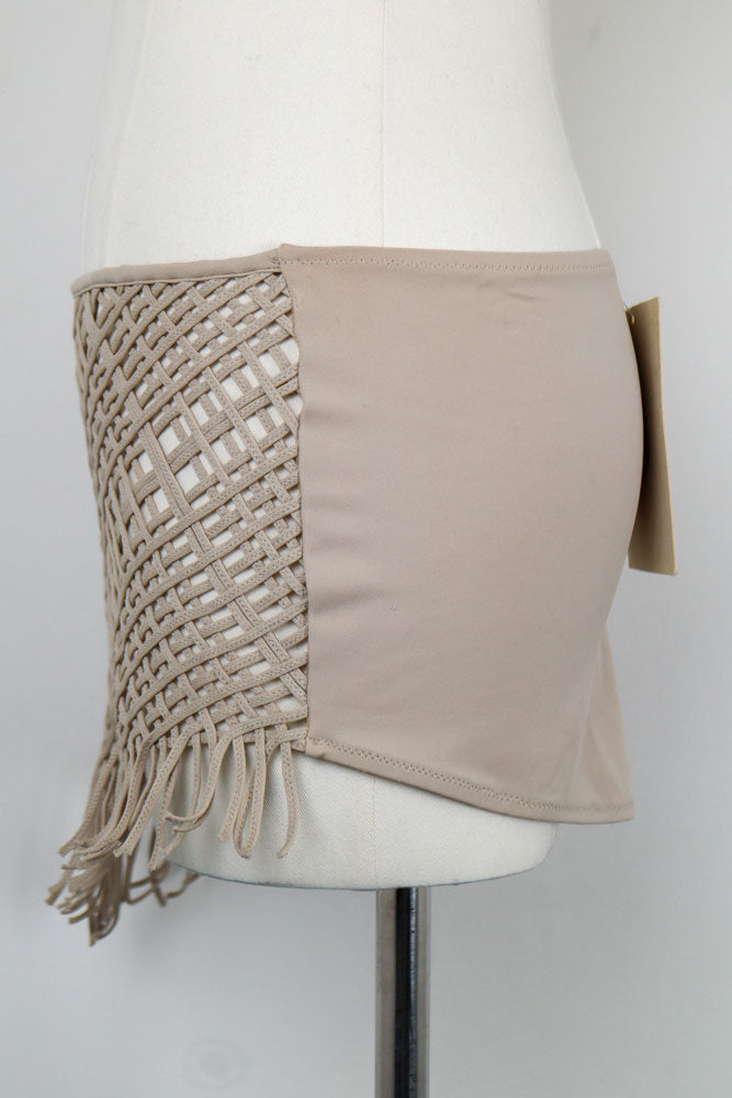 La Perla 2000s Crochet Fringe Cover-Up Skirt – XS