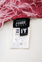 Gianfranco Ferré Pink Fur Mini Skirt – M