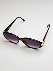 Christian Dior 1980s Tortoiseshell Sunglasses