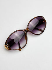 Christian Dior 1980s Tortoiseshell Sunglasses