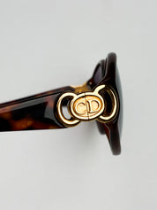 Christian Dior 1980s Tortoiseshell Sunglasses