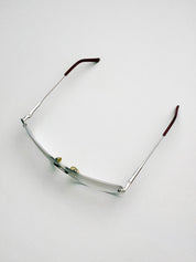 Valentino 2000s Rimless Shield Sunglasses