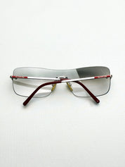 Valentino 2000s Rimless Shield Sunglasses