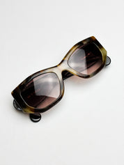 Etro 2000s Paisley Tortoiseshell Sunglasses