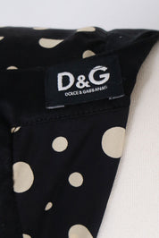Dolce & Gabbana 100% Silk Polka Dot Top – M/L