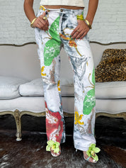 Just Cavalli Spring/Summer 2004–2005 Butterfly Print Jeans