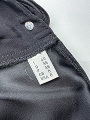 Rifat Ozbek 1990s Black Overall Mini Dress - S