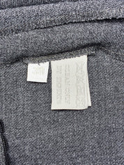 Miu Miu 2000s Grey Wool Sequin Paillette Hem Mini Skirt - XS