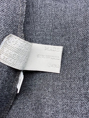 Miu Miu 2000s Grey Wool Sequin Paillette Hem Mini Skirt - XS