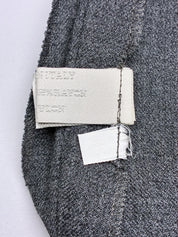 Miu Miu 2000s Grey Wool Sequin Paillette Hem Mini Skirt - XS