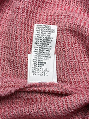 MC2 Saint Barth Pink Metallic Ruched Knit Mini Dress - S/M