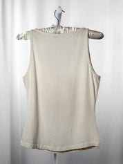 Ice B Iceberg 2000s Cream Pop Art Doodle Print Tank Top - S