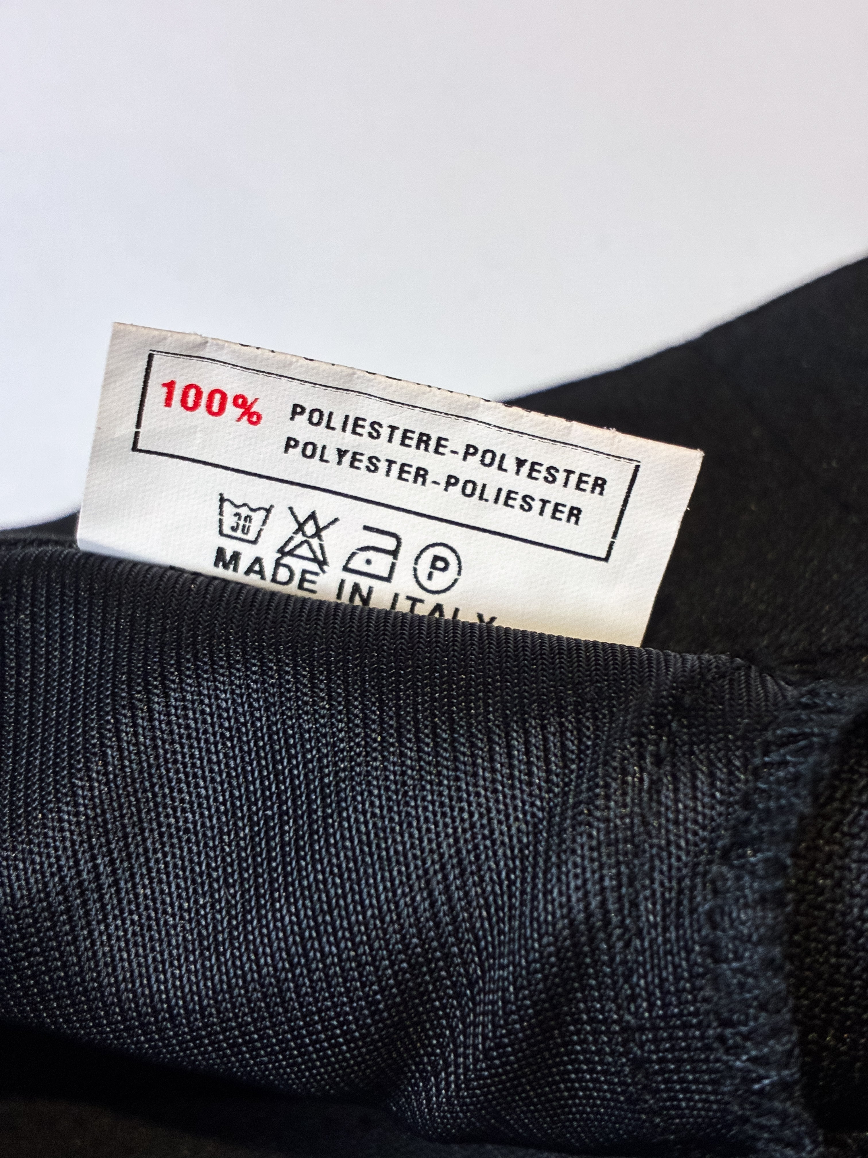Miss Sixty 2000s Black Low Rise Wide Flare Trousers - S/M