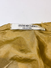 Studio Classics 2000s Gold Chevron Sequin Beaded Cami - XS/S