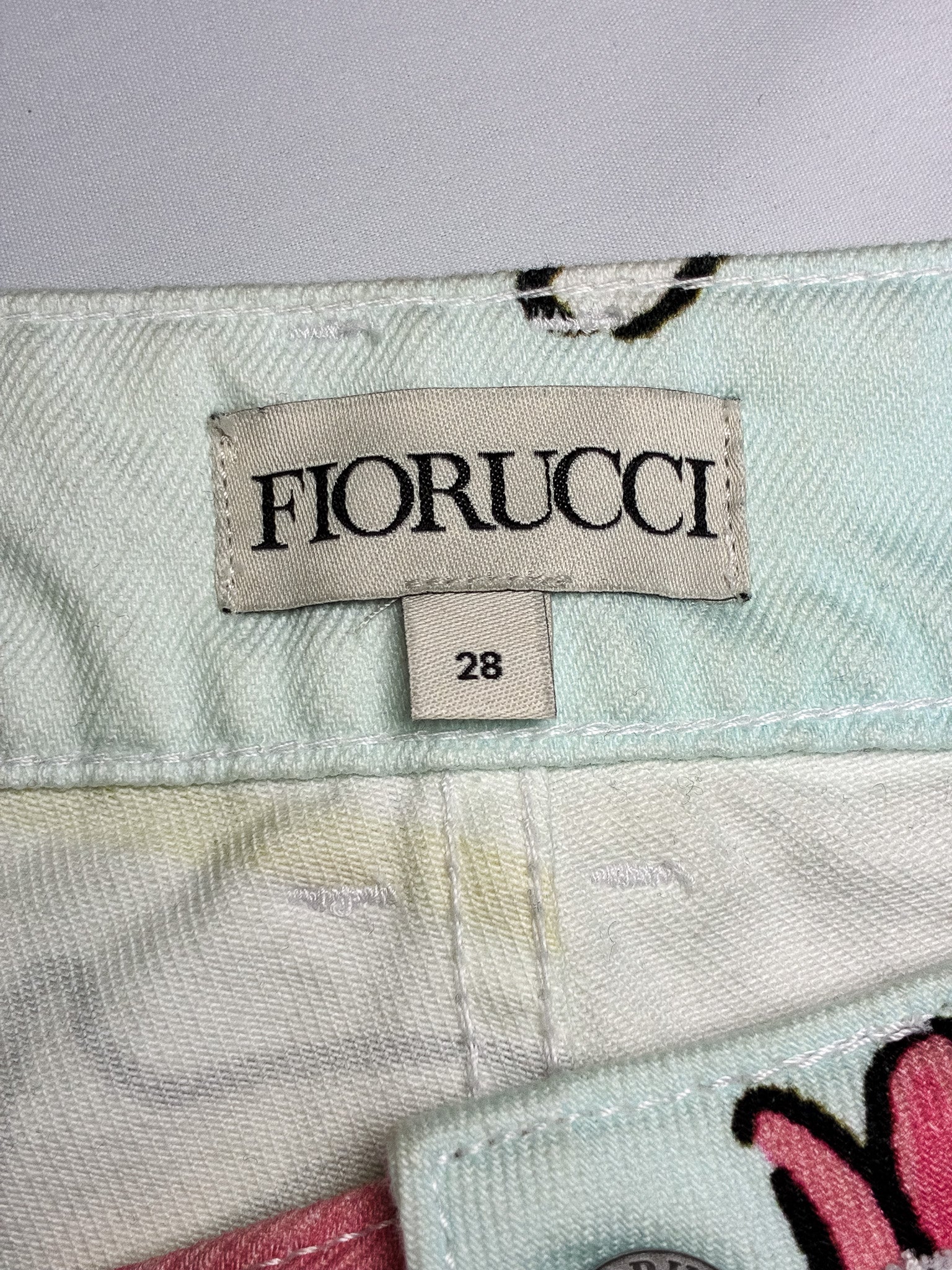 Fiorucci 2021 Cosmic Waters Mermaid Print Jeans - W29