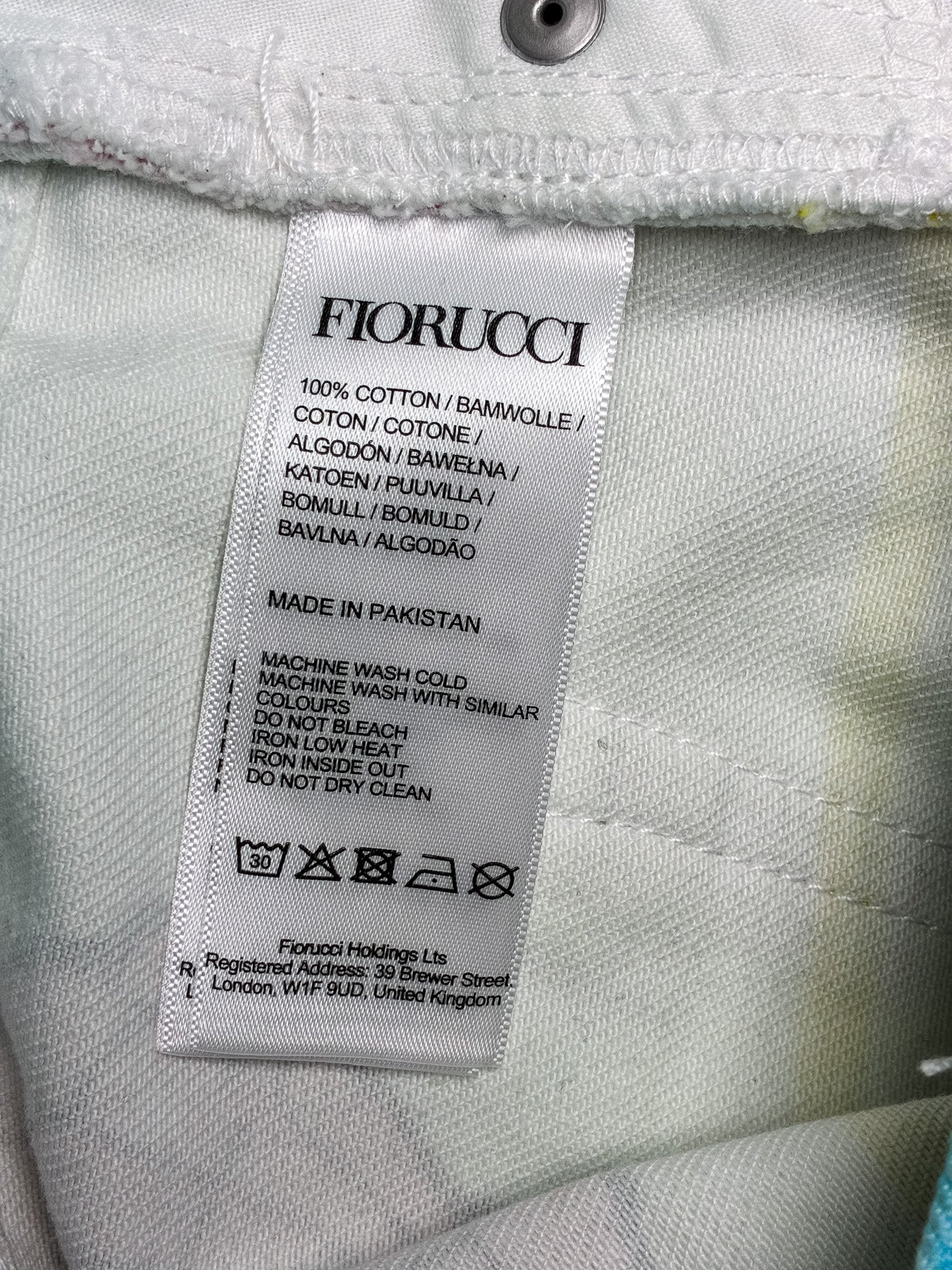 Fiorucci 2021 Cosmic Waters Mermaid Print Jeans - W29