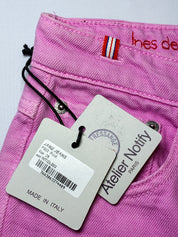 Inès de la Fressange Jane Pink Flared Jeans - W28