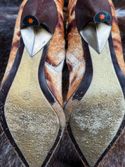 Roberto Cavalli 2000s Tiger-Print Knee-High Boots