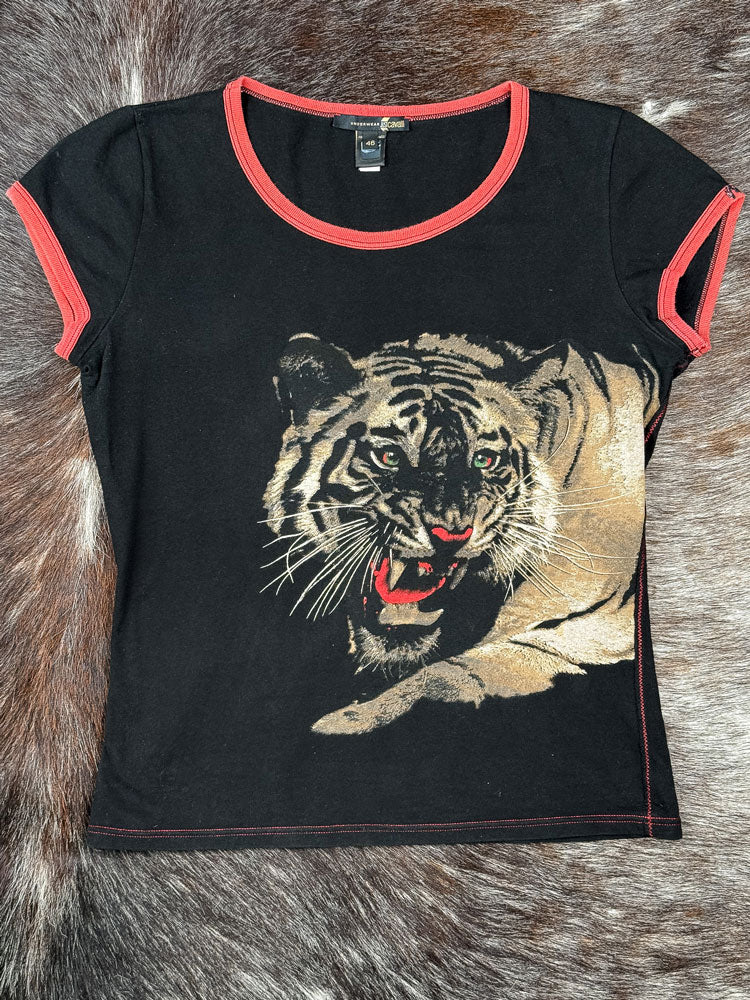 Just Cavalli 2000s Tiger Graphic Tee