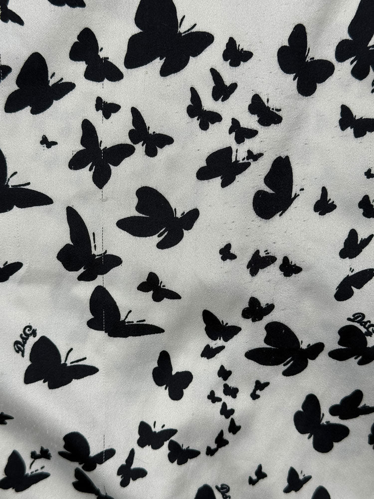 D&G 2000s Butterfly Slip Dress