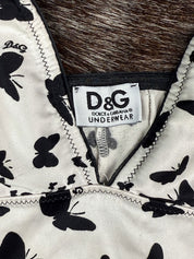 D&G 2000s Butterfly Slip Dress