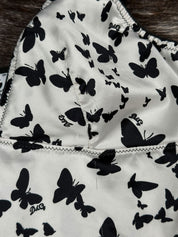 D&G 2000s Butterfly Slip Dress