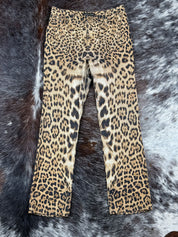 Roberto Cavalli 2000s Leopard Print Pants