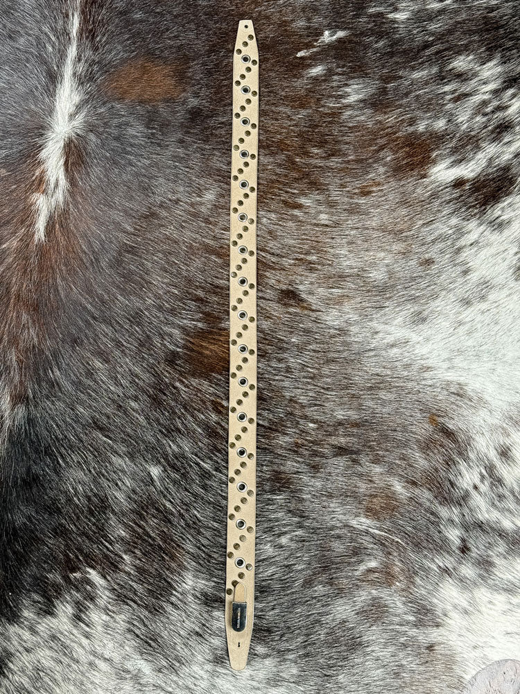 Dolce & Gabbana 2000s Studded Taupe Suede Belt