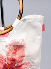 Roberto Cavalli Angels 2000s White Canvas Bag