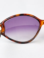 Christian Dior 1980s Tortoiseshell Sunglasses
