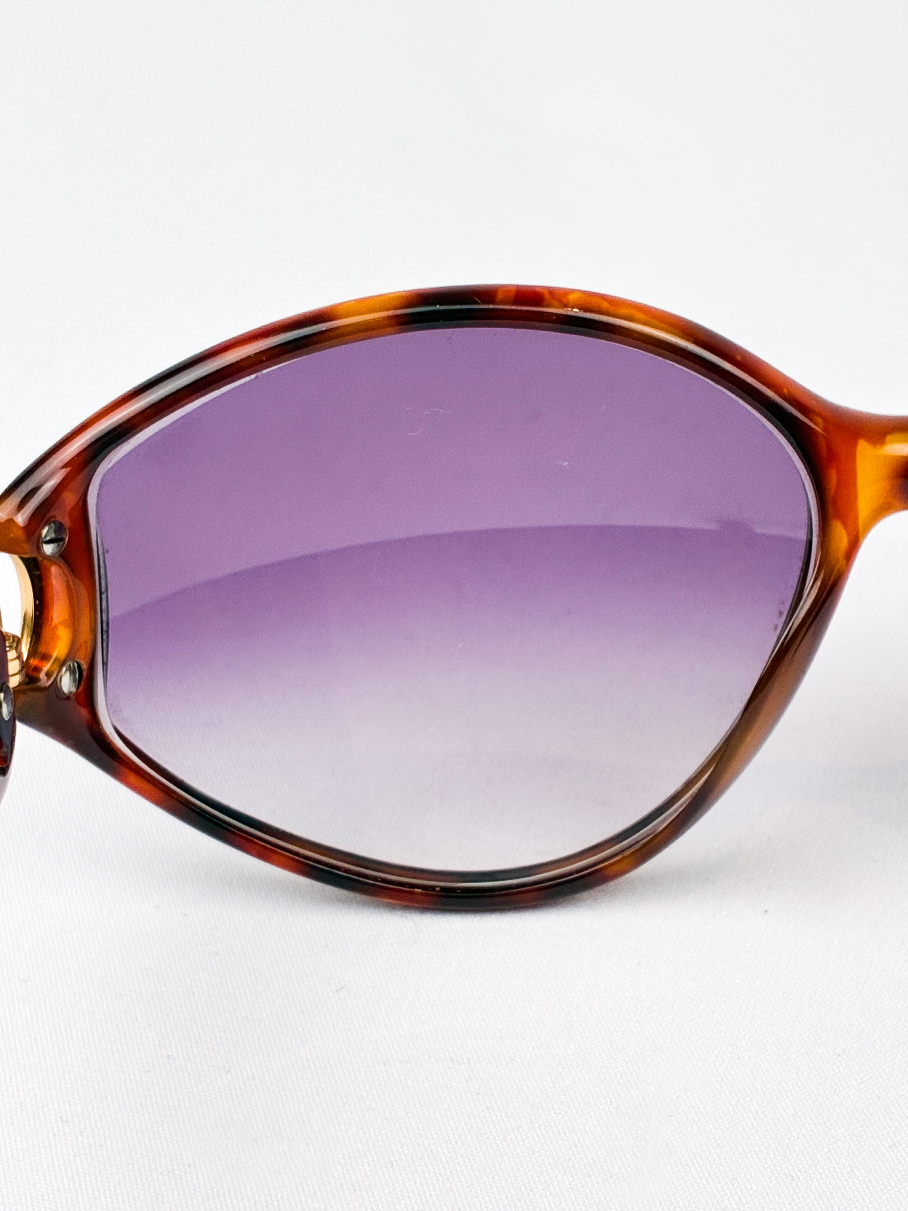 Christian Dior 1980s Tortoiseshell Sunglasses