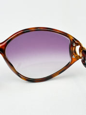 Christian Dior 1980s Tortoiseshell Sunglasses