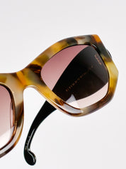 Etro 2000s Paisley Tortoiseshell Sunglasses