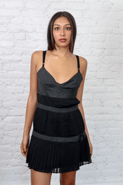 D&G Belts and Ruffles Mini Dress