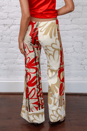 Custo Barcelona Floral Flared Pants
