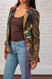 Voyage Passion Gem-Embellished Zip Jacket