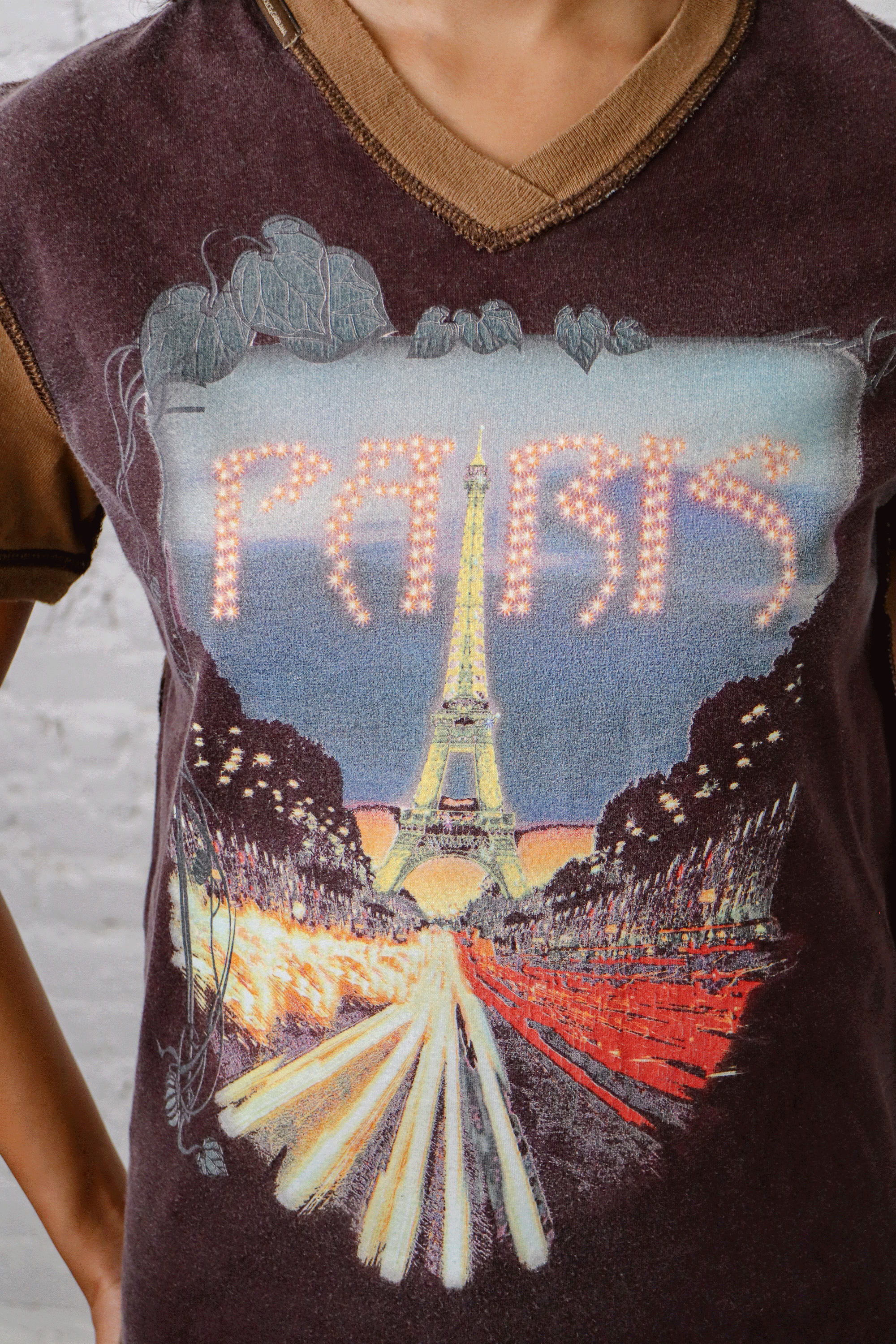 D&G “Paris” Eiffel Tower Graphic Tee