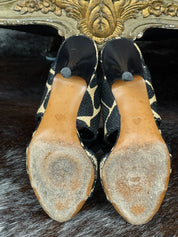 Moschino Cheap & Chic 2000s Bow and Polka Dot Heels