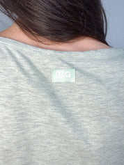 D&G Dolce & Gabbana 2000s Grey "Shopping Makes Me Feel Better" Graphic Tee - S/M