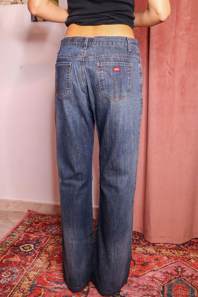 Miss Sixty Blue Denim Bootcut Jeans