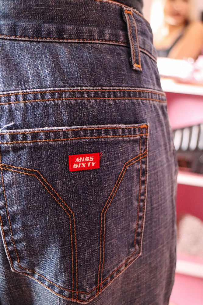 Miss Sixty Blue Denim Bootcut Jeans