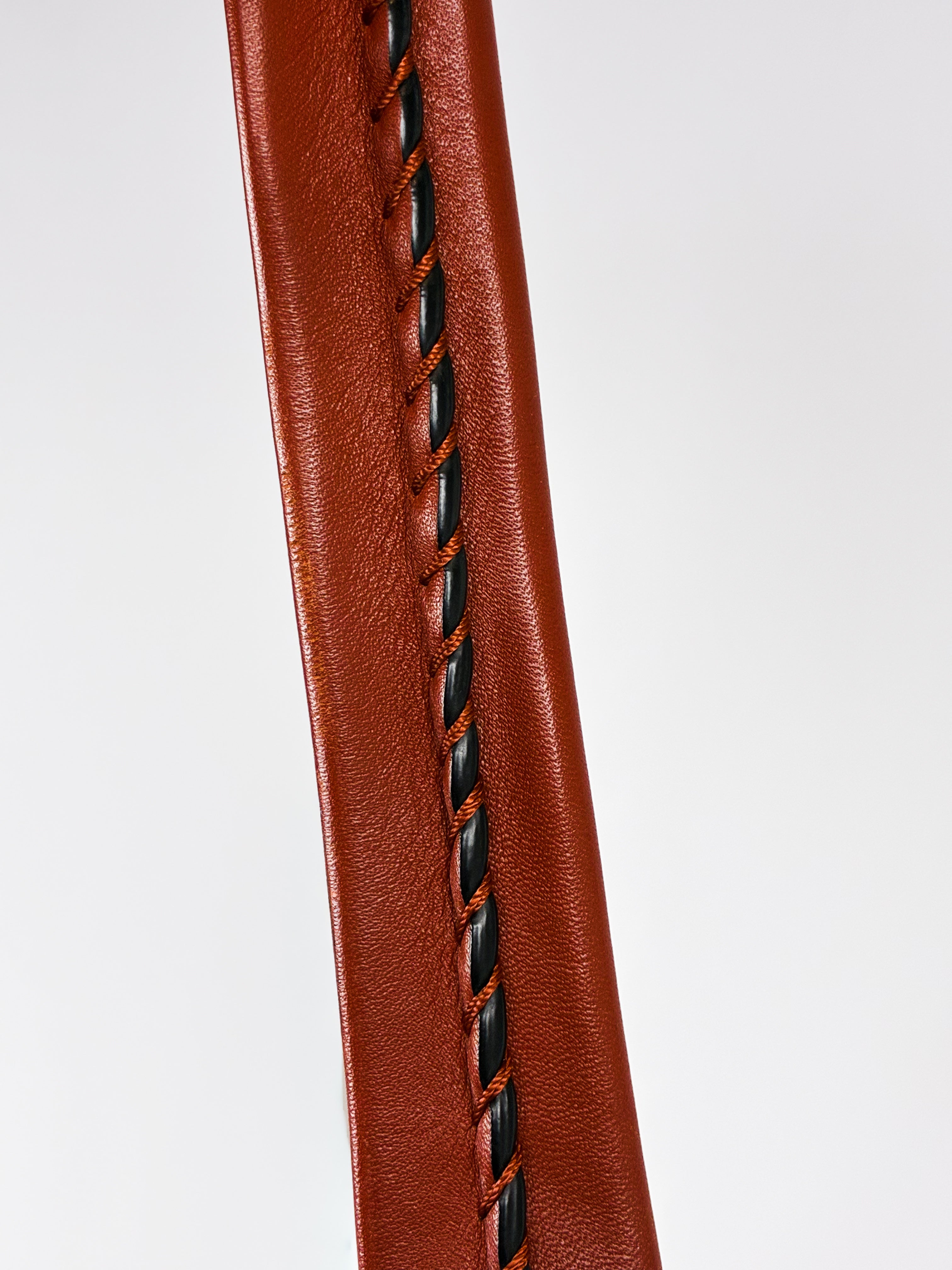 Alberta Ferretti 2000s Rust Suede Psychedelic Swirl Shoulder Bag