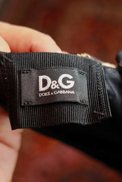 D&G Tiger Print Ruched Mini Dress