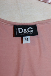 D&G Pink “Love Affair” Graphic Tank